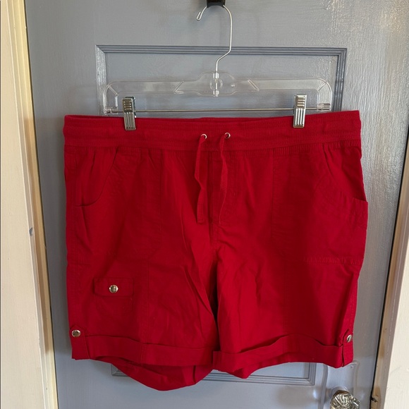 Style & Co. Pants - Style & Co. Sporty Red Shorts